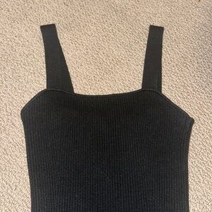 French connection ribbed mini dress